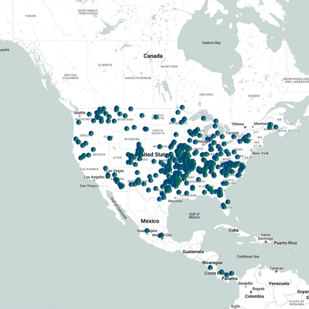 UCRE Office Map