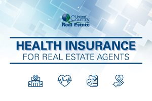 Health insurance for real estate agents graphic